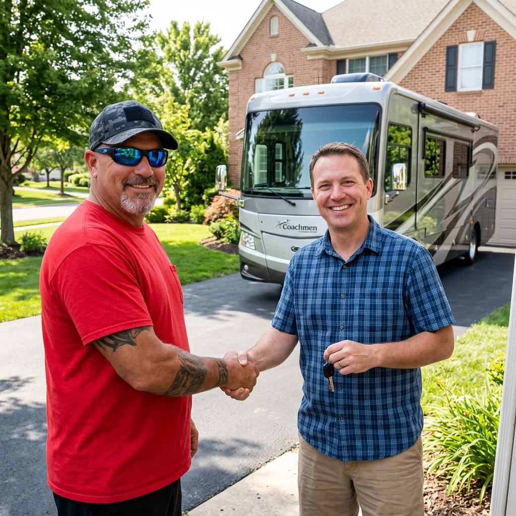 Handshake delivery